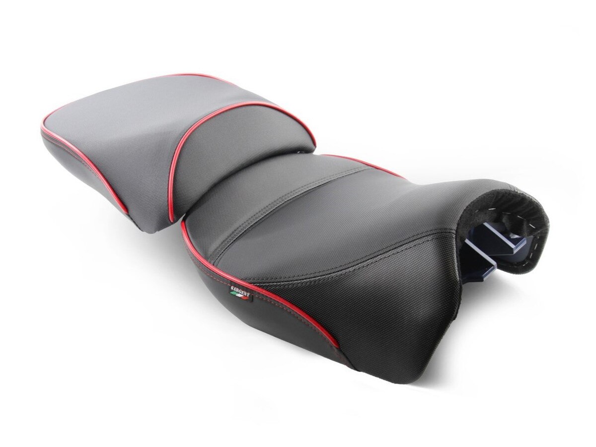World Sport Performance Plus Seats for the Ducati 2021+ Multistrada V4, in Red.